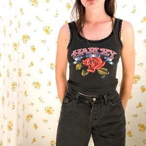 Harley Davidson Vintage Tank Top Small